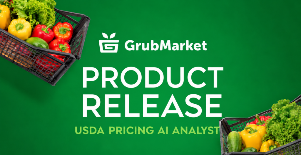 USDA Pricing AI Analyst product illustration published by GrubMarket
